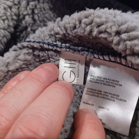 Men's New England Patriots G III Full Zip Fleece Lined Jacket Size XL - Picture 11 of 11